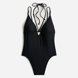 New with Tags! J.Crew strappy one piece bathing suit with beads